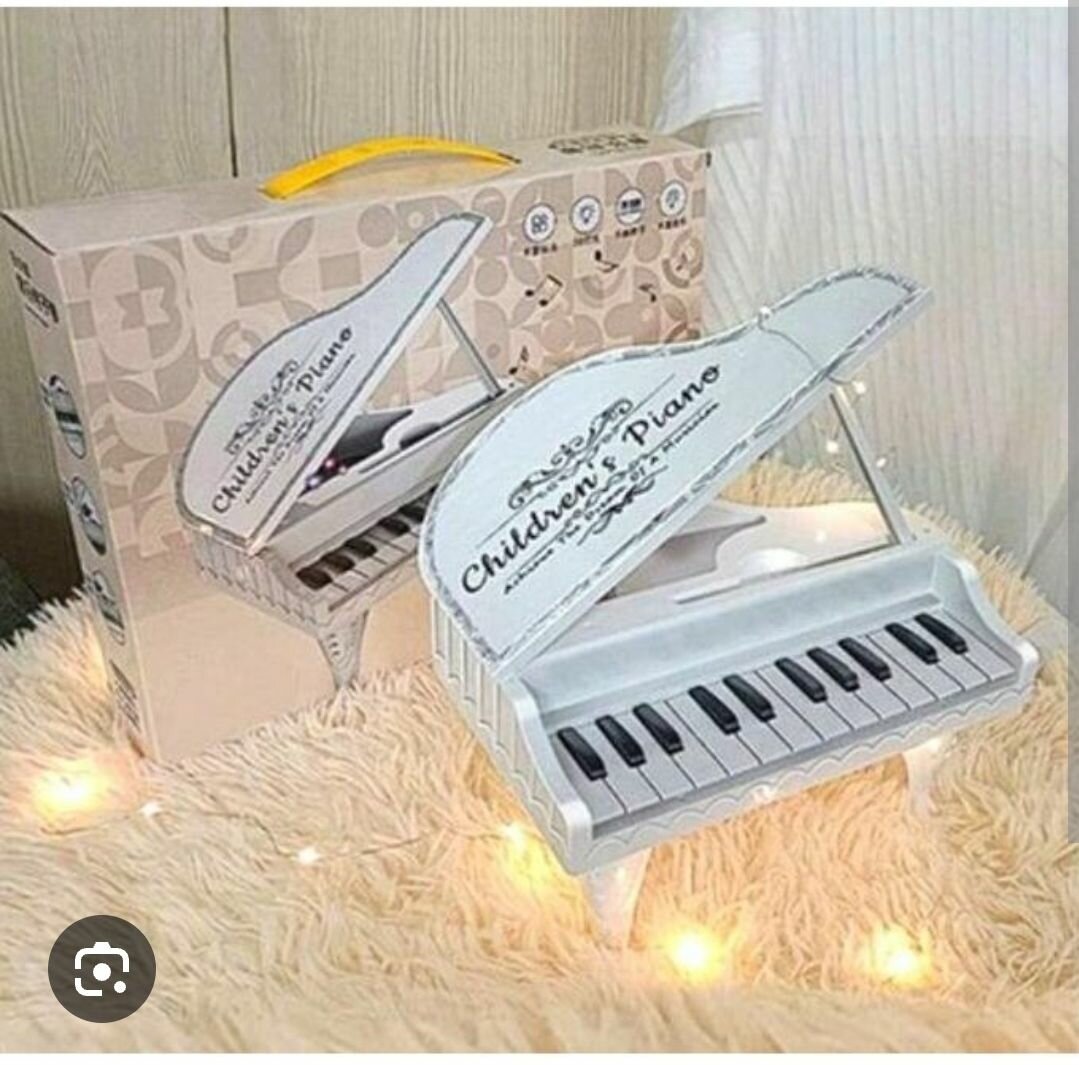 Piano enfant musical blanc