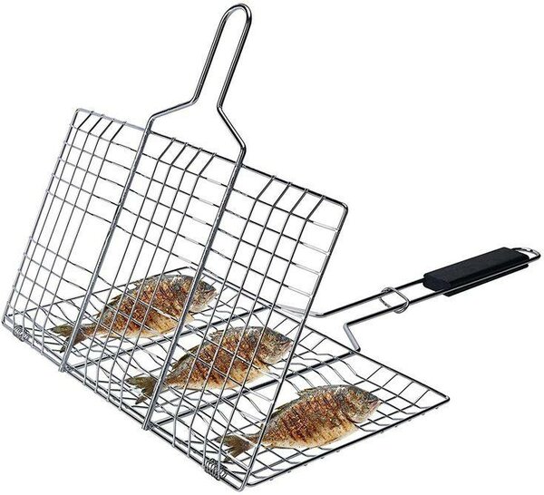 Grille barbecue en acier inoxydable