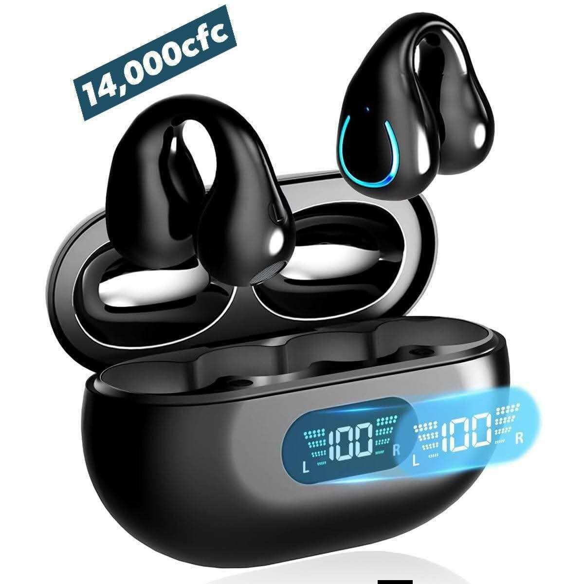 Écouteurs sans fil Bluetooth Noirs