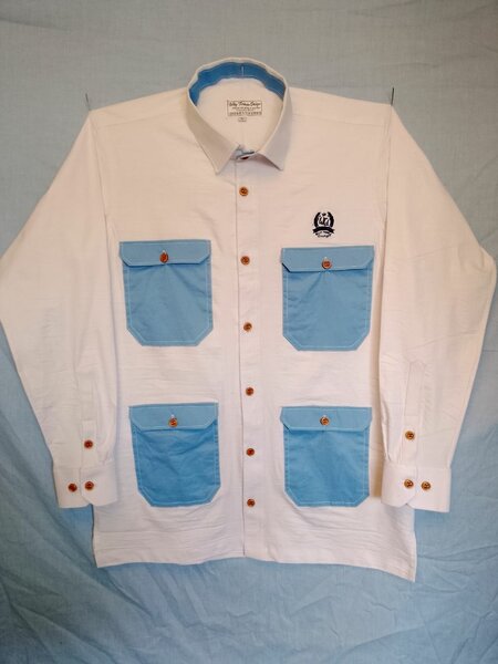 Chemise à poches style décontracté