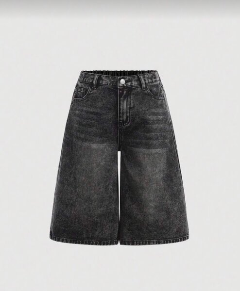 Jean ample taille haute femme