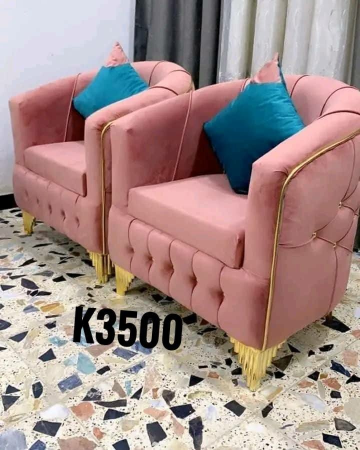 Beautiful and soft pink chair