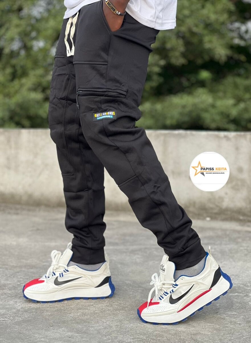 Pantalon cargo décontracté homme