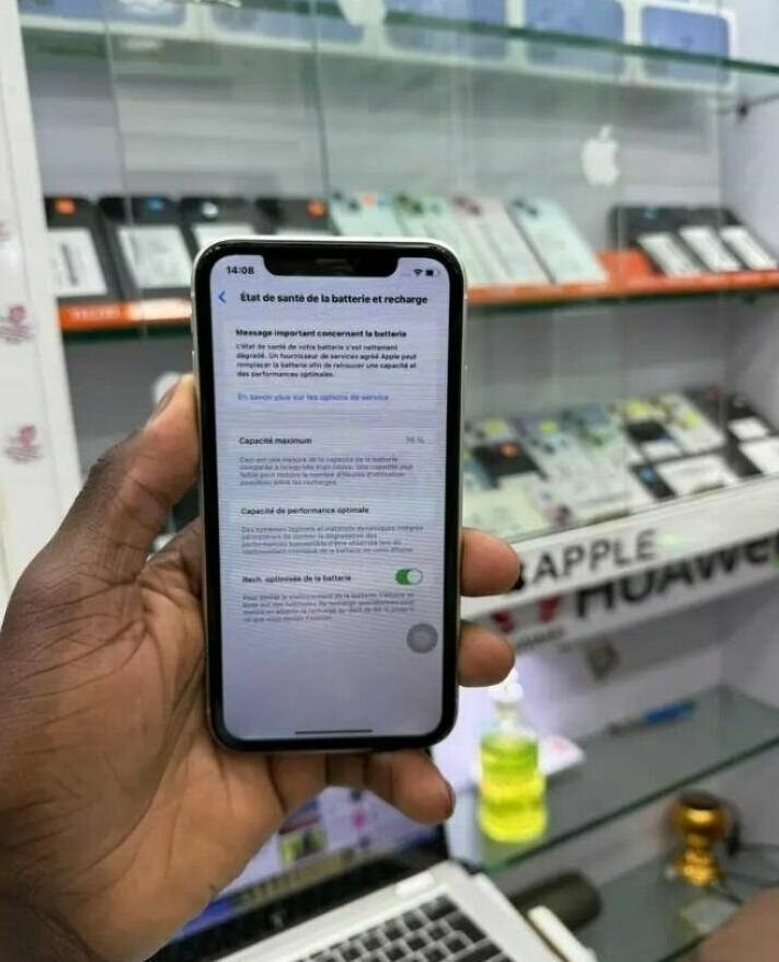 iPhone 11 blanc