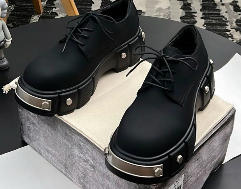 Balenciaga Derby Leather Shoes