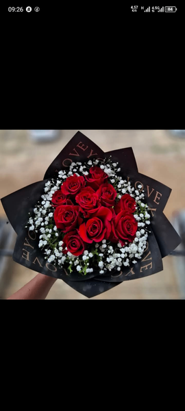 Bouquet de roses rouges
