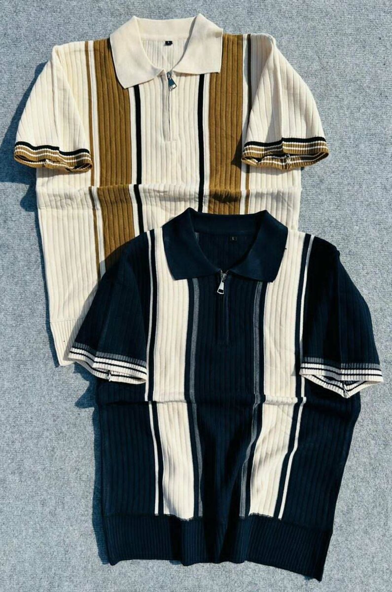 Polos rayés élégants