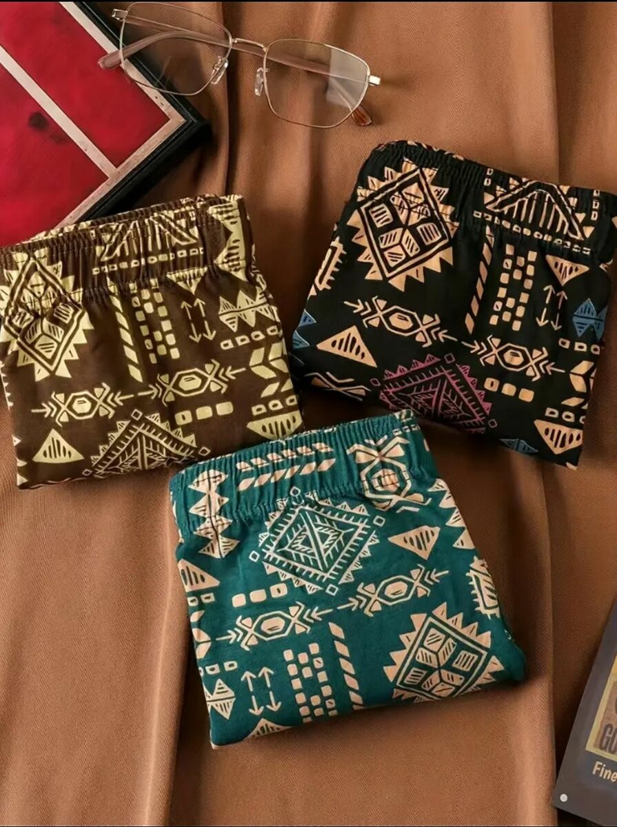 Lot de Boxers Homme Ethniques