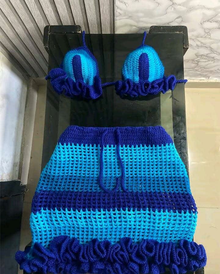 Ensemble Bikini Tricoté