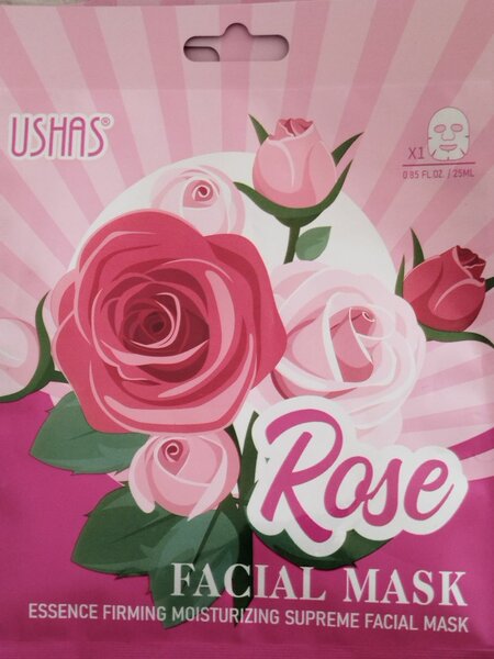 Masque Visage Rose Hydratant