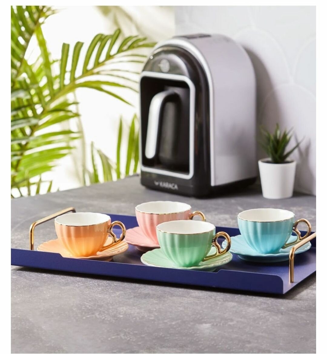 90ML GOLF 4 COFFEE CUPS SET