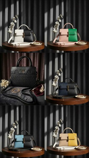 Sac à main élégant en cuir