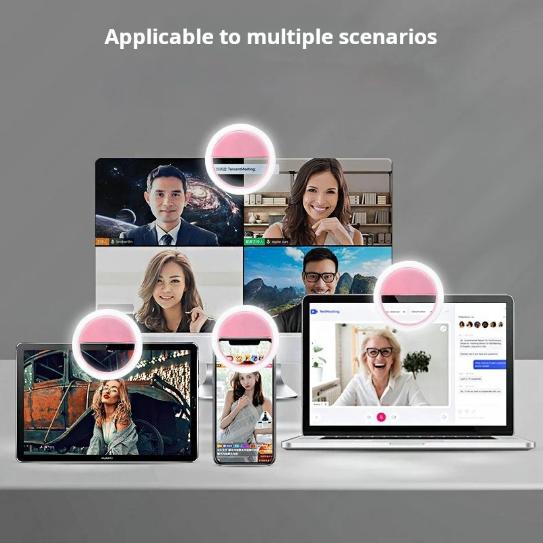 RING LIGHT LED A CLIP