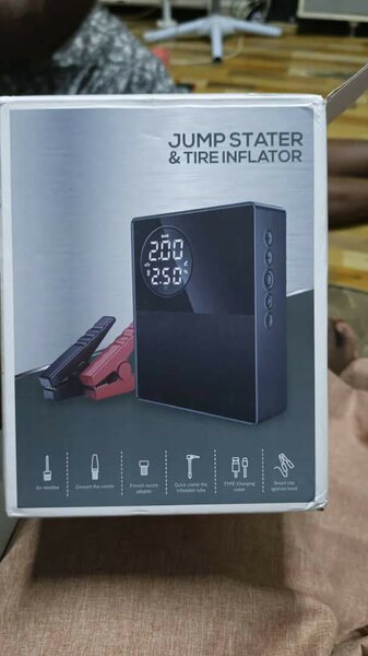 Jump Starter & Compresseur Intégré