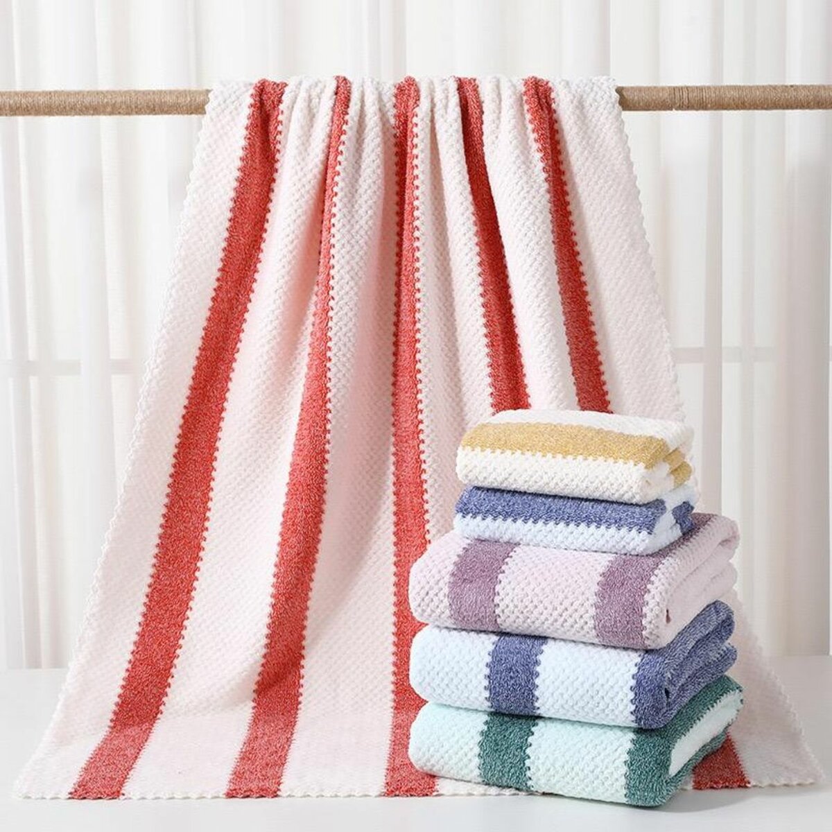 2in1set Bath and Hand towel