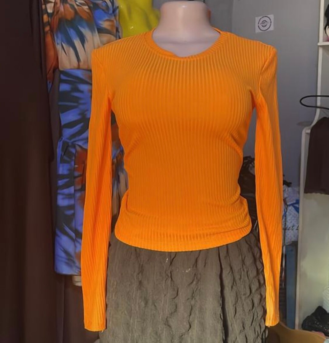 Top femme manches longues élégantes