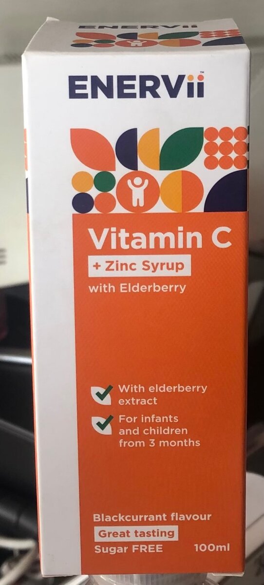 VITAMIN C + ZINC SYRUP 100ML