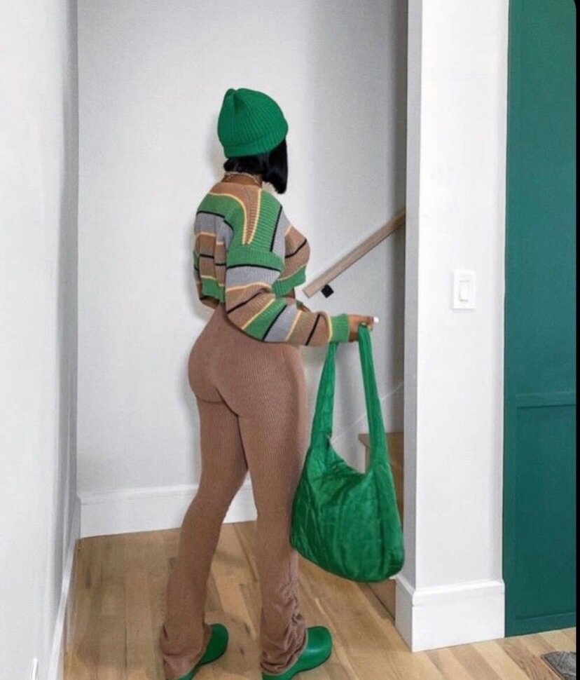 Ensemble Pull et Bonnet Rayé