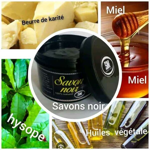 Savon Noir 100% naturel