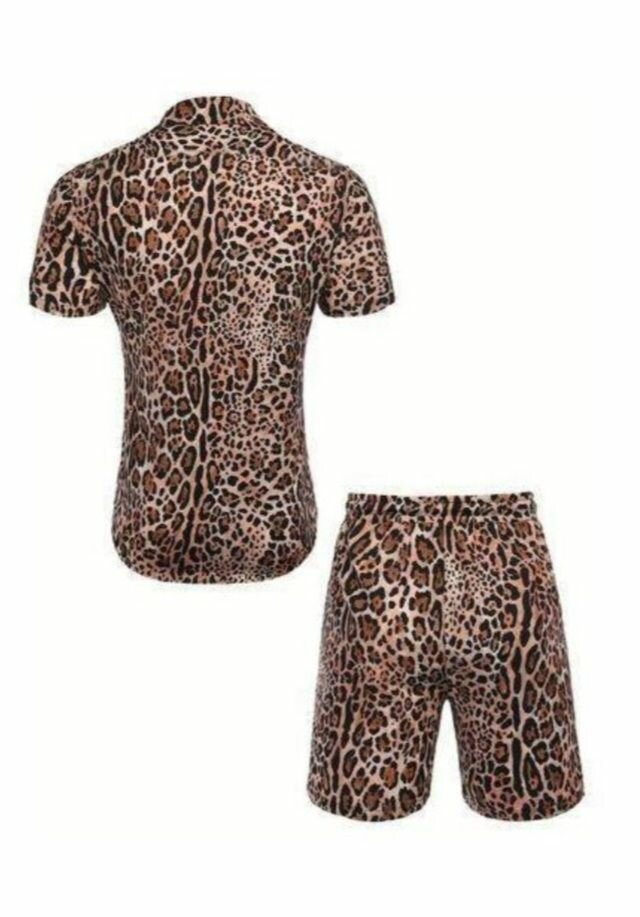 Ensemble Léopard Homme Été