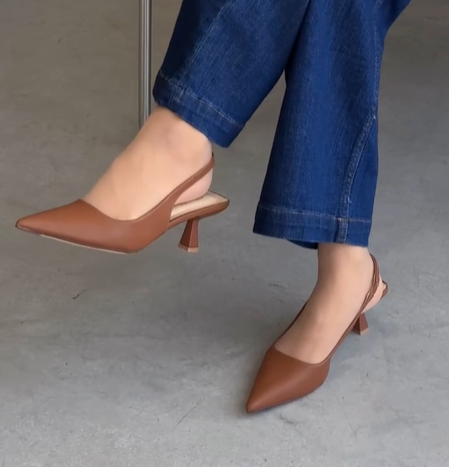 Слингбэки с острым носиком