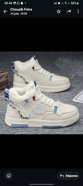 Baskets Hautes Hiver Hommes