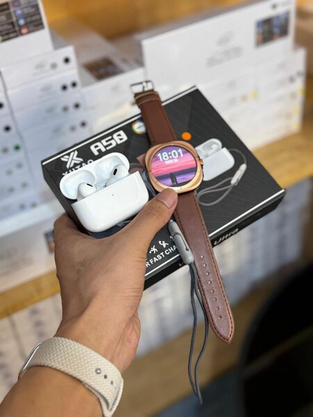 Montre connectée avec écouteurs