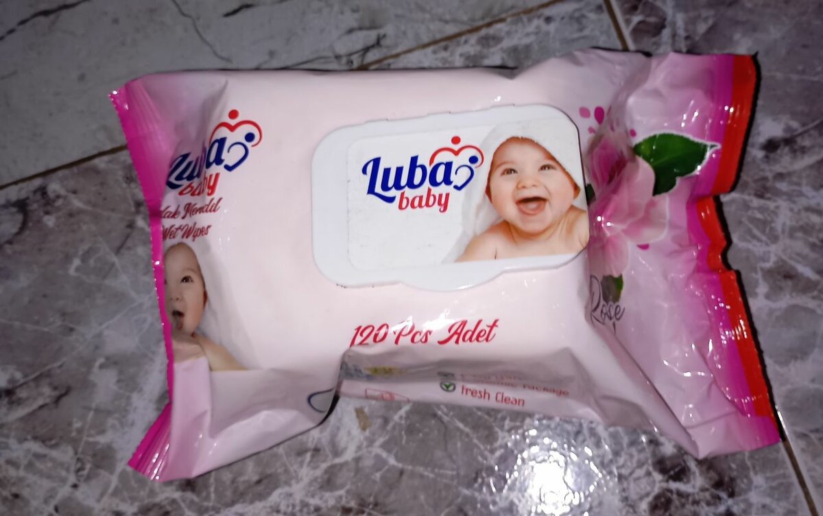 Lingettes Luba baby