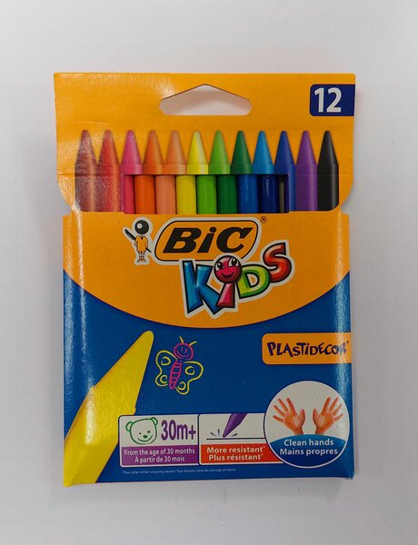 BIC Kids Crayons 12 Couleurs