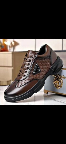 Baskets tendance en cuir pour hommes