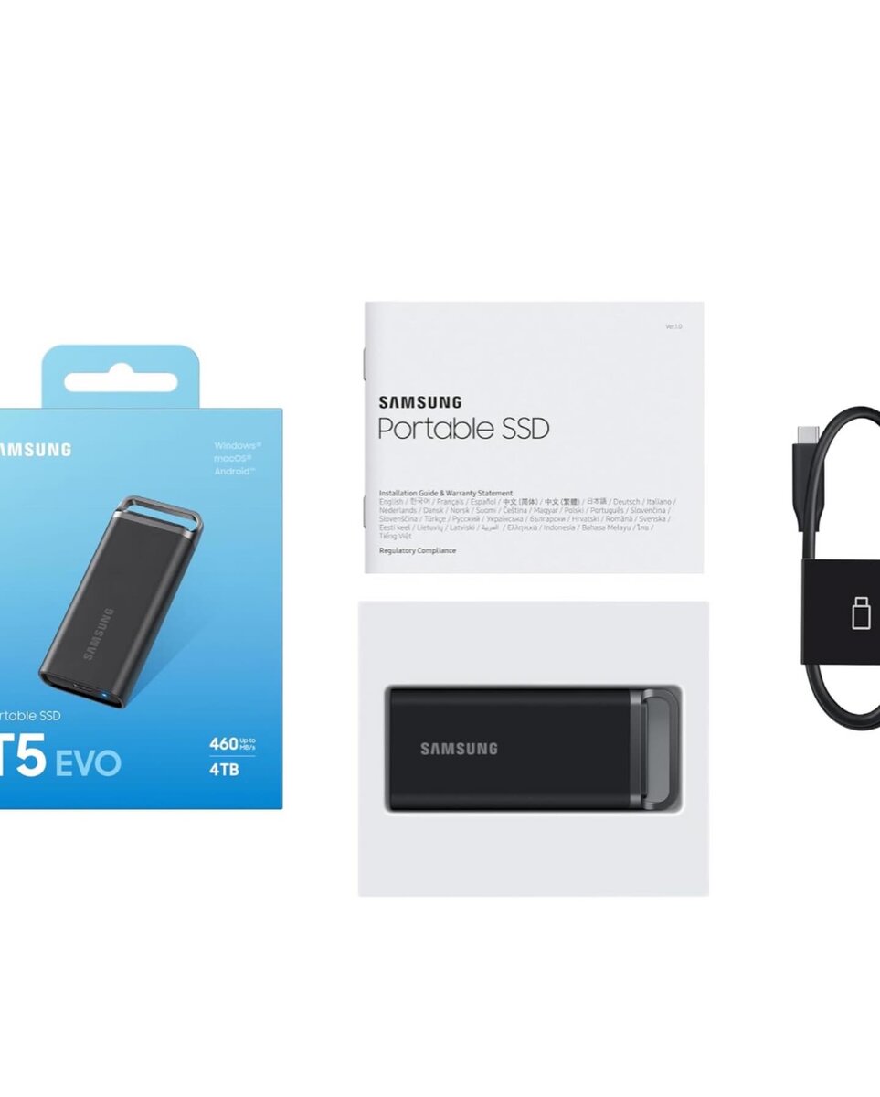 Samsung SSD Portable T5 4TB