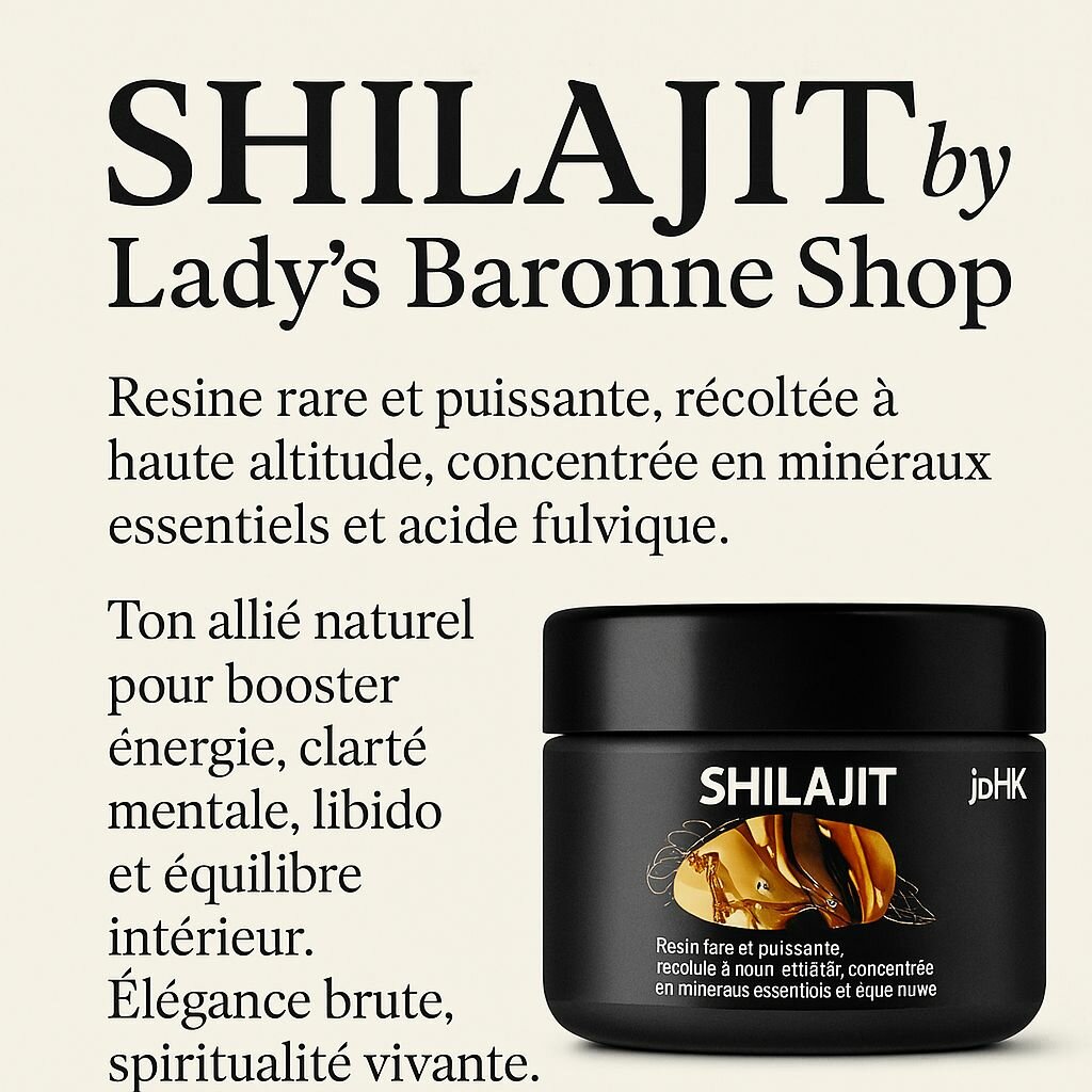 Shilajit Résine Pure dHymlaya