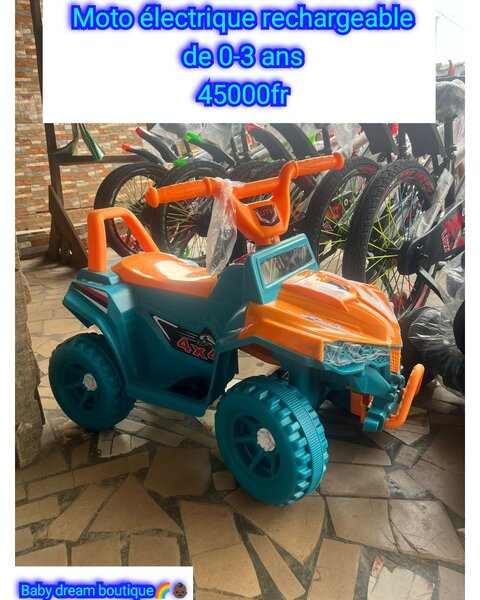 Moto électrique 0-3 ans