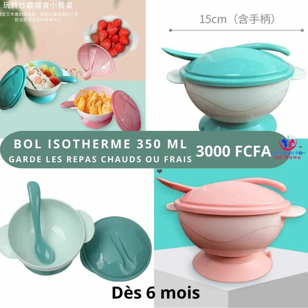 Bol Isotherme Bébé 350ml