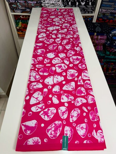 Chemin de table wax coloré