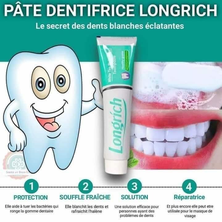 Dentifrice Longrich efficace