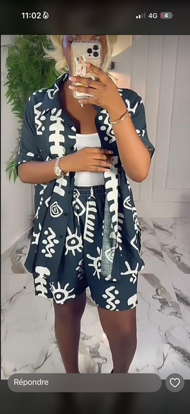 Tenue estivale imprimée