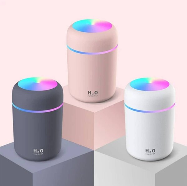 Mini humidificateur d'air LED