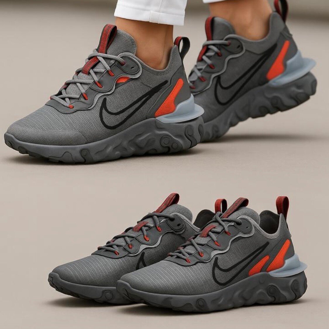 Baskets légères et stylées