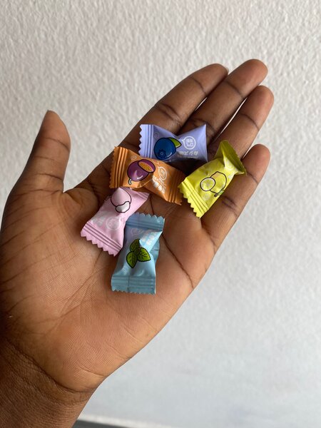 Bonbons assortis fruités