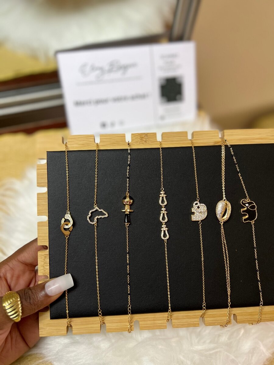 Bracelets Or plaqué