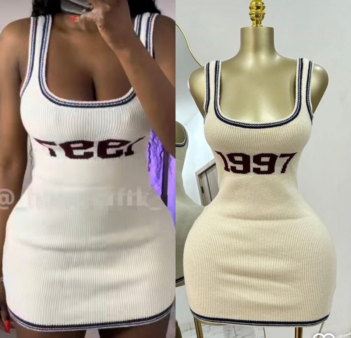 Robe moulante "1997" MUSERA