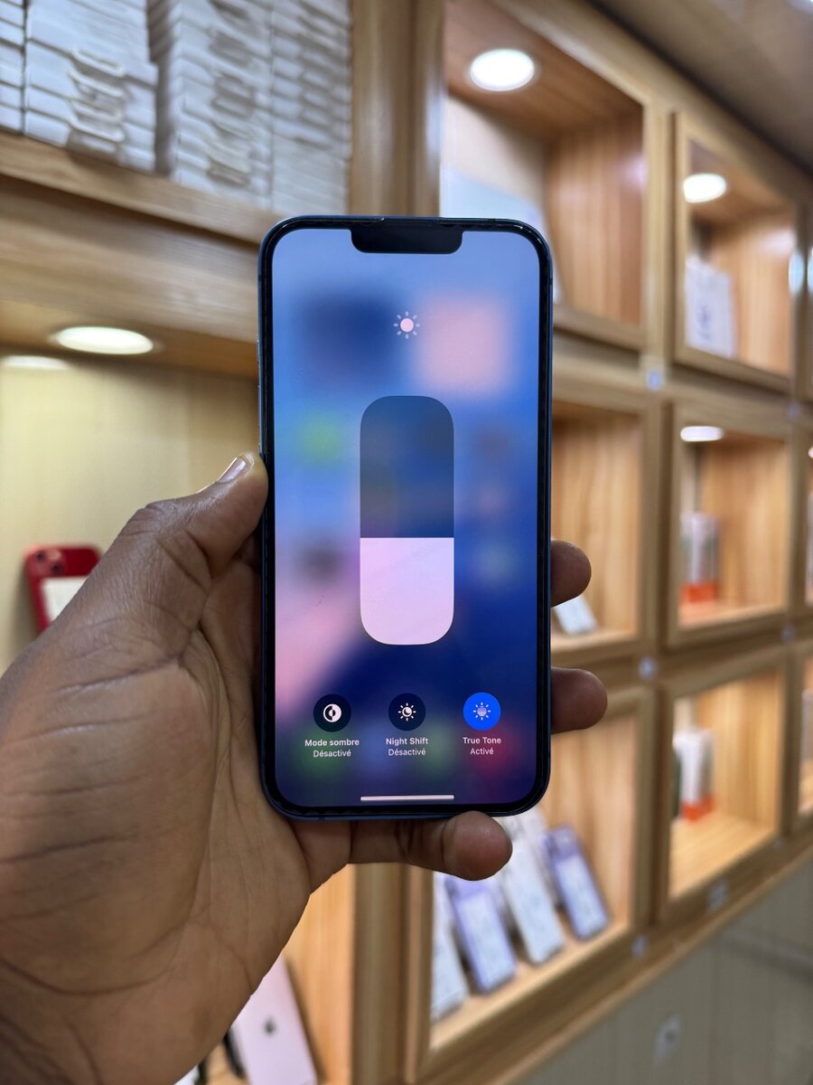 Smartphone Apple Bleu