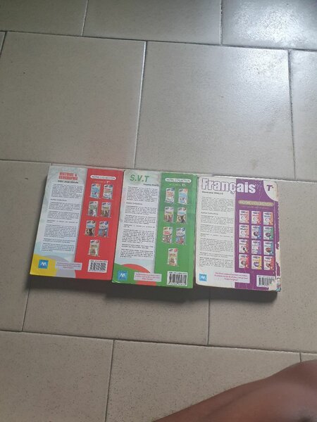 Lot de manuels scolaires lycée