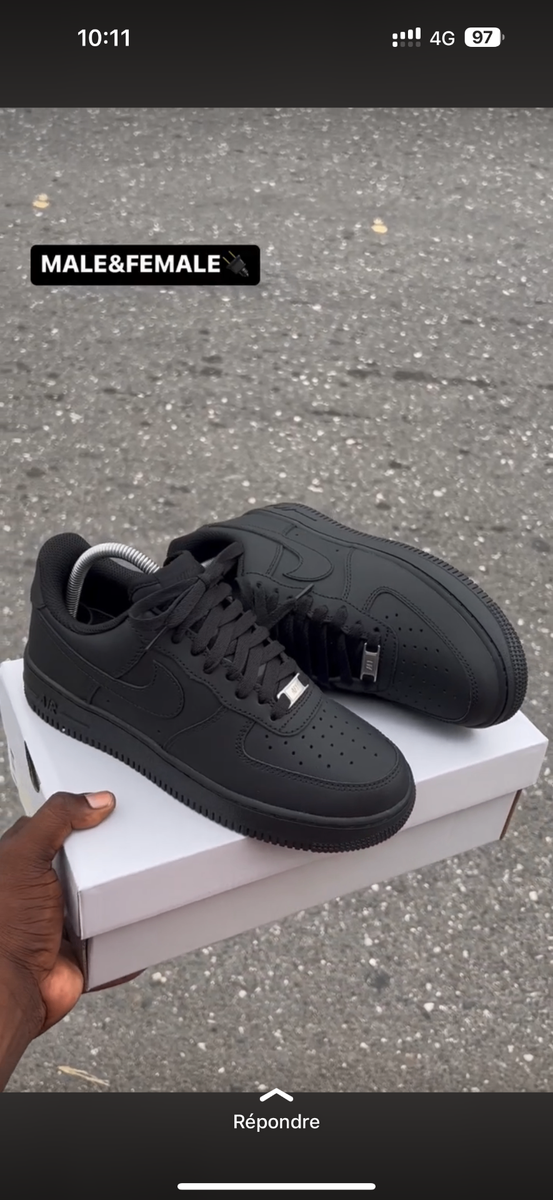 Air Force Noir et Blanc