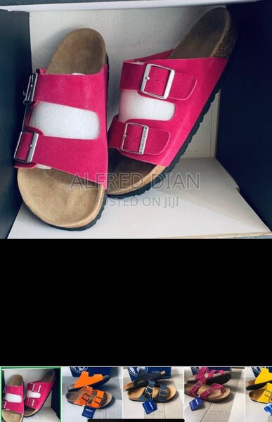 Original suade Birkenstocks pink/Brown