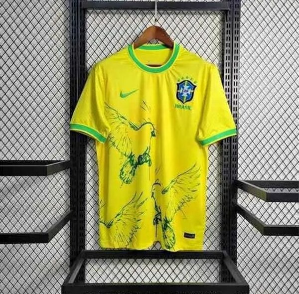 Maillot Nike Brésil jaune pour homme