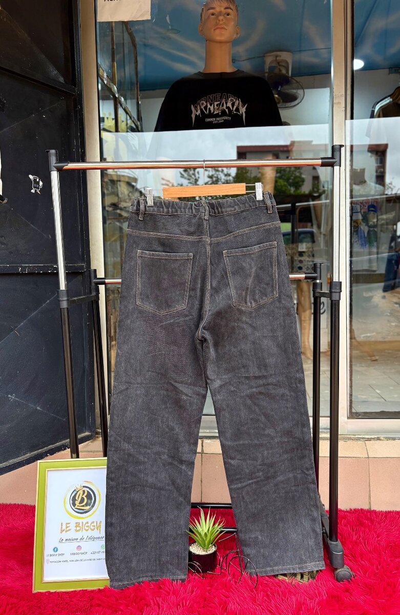 Jeans noirs décontractés