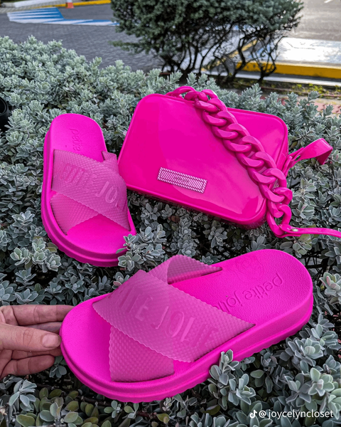 Ladies hand bags+sandals