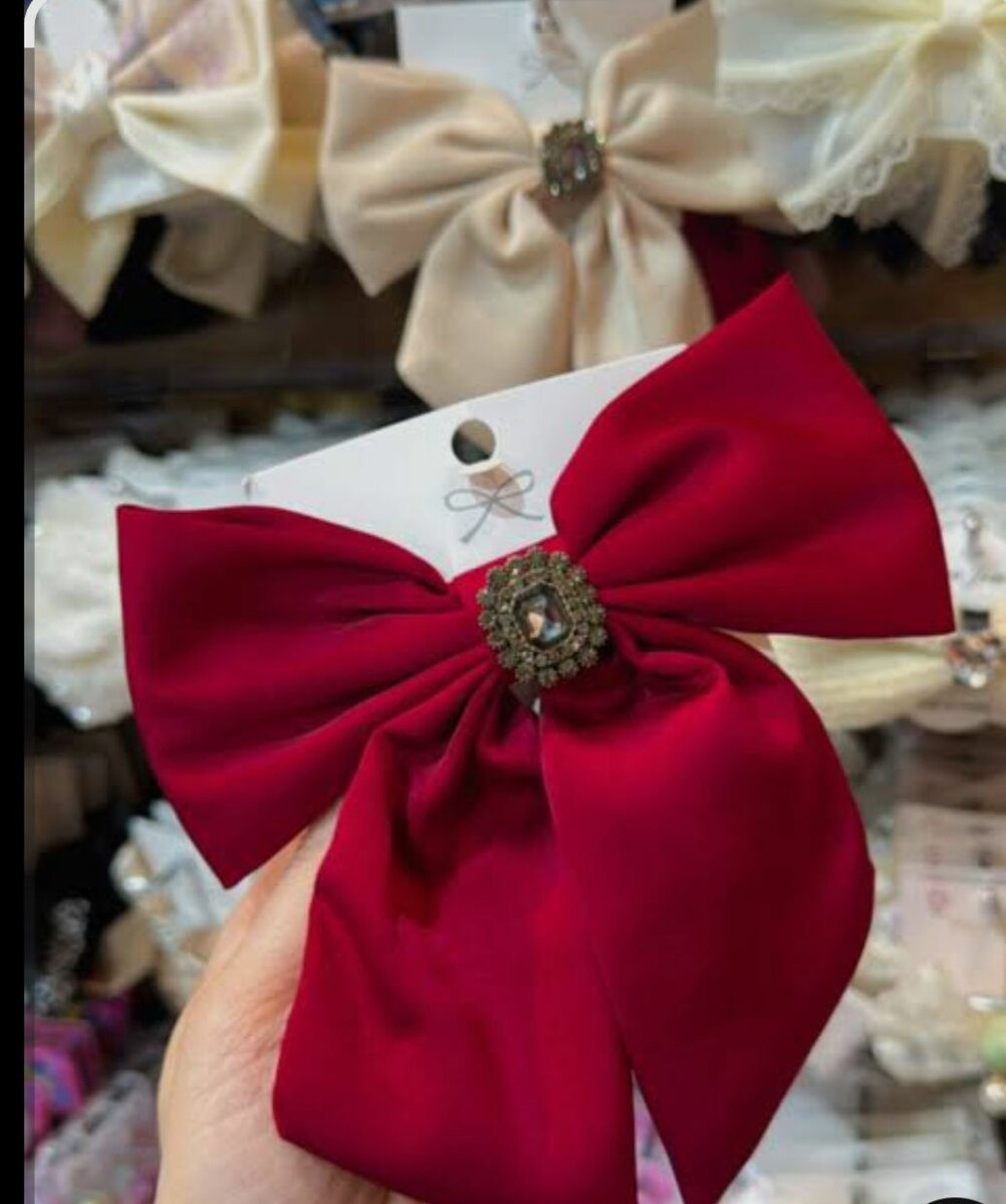 2 Nœuds papillon pour cheveux